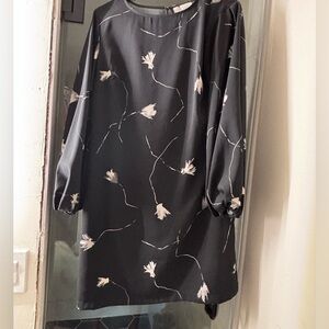 Black cocktail dress